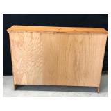 Solid Wood Shelving Unit with Adjustable Shelves - Smoke Free