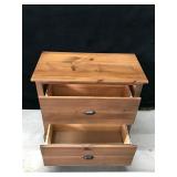 Solid Wood 2 Drawer Dresser - Smoke Free