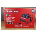 Craftsman Air Compressor 2 Gallon Portable 125 PSI $149.99 Retail - Brand New