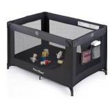 PamoBabe Pack N Play Black $59.99 Retail - Brand New
