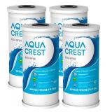 Whole House Water Filters Replacement for Well Water Aqua Crest 4 Pack $33.99 Retail - Brand New