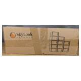 Shoebox Storage Rack 12 Slots White $59.99 Retail - Brand New