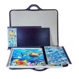 Puzzle Board with Carrying Case 500pc 20.5" x 15.5" $84.99 Retail - Brand New