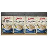 Junket Ice Cream Mix Vanilla 4 Pack - Brand New