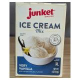 Junket Ice Cream Mix Vanilla 4 Pack - Brand New