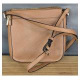 A New Day Tan Leather Purse with Strap $39.99 Retail - Brand New