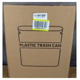 Plastic Trash Cans 3.2G 2 Pack - Brand New