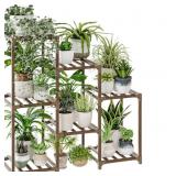 3 Tier Ladder Plant Stand Brown $42.99 Retail - Brand New