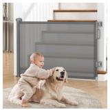 Retractable Baby Gate 80" Wide $59.99 Retail - Brand New