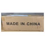 End Table with Charging Station Rustic Brown $59.99 Retail - Brand New