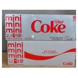 Diet Coke Mini 2 -10 Pack - Brand New