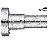 Spring Shower Curtain Rod Silver - Brand New