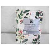 60 x 70" lounge throw...