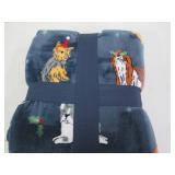 60 x 70" lounge throw...