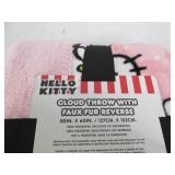 60 x 70" Hello Kitty lounge throw...