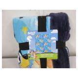 60 x 70" Bluey lounge throw...