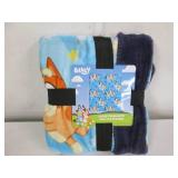 60 x 70" Bluey lounge throw...
