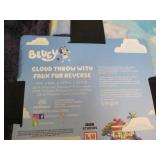 60 x 70" Bluey lounge throw...