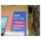 CRACKED Screen Samsung QLED 75" TV...