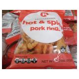 24 Hot n Spicy pork rinds 2.125 oz ...