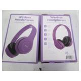 2 Pairs of wireless headphones...