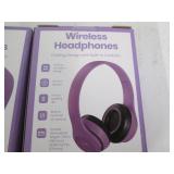 2 Pairs of wireless headphones...