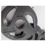 4 10 Pound weights...