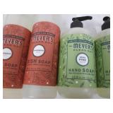 6 Assorted Mrs Meyers clean day cle...