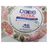 8 40 Packs of Dixie plates...