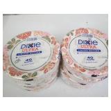 8 40 Packs of Dixie plates...