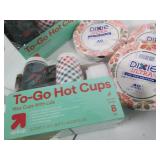 5 2 Packs of foil cake pans, paper ...