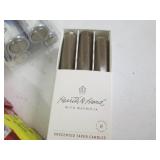 Candles, batteries, golf balls and ...