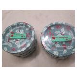 6 38 Packs of large paper plates...