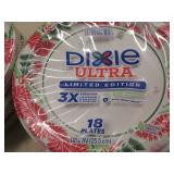 6 18 Packs of large Dixie plates...