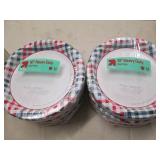 6 24 Packs of large plates...