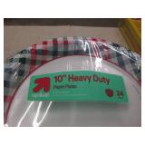 6 24 Packs of large plates...