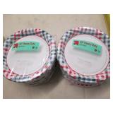 6 24 Packs of large plates...