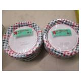 6 24 Packs of large plates...