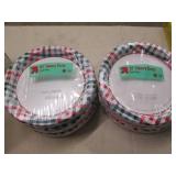 6 24 Packs of large plates...