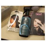 Plastic tub filled with home and H&...