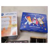 Plastic tub filled with home and H&...