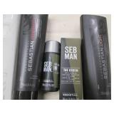 Sebastian hair care products...