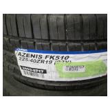 4 New Azenis FK510 225/40ZR19 (93Y)...