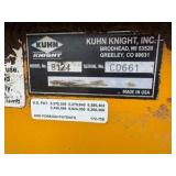 Kuhn Knight 8124 Manure Spreader Offsite