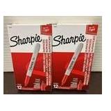 Red Sharpie Fine Markers