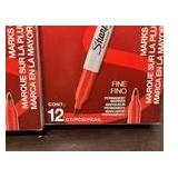 Red Sharpie Fine Markers