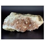 Natural Sparkling Druzy Crystal Cluster on Matrix – Rough Mineral Specimen.   2 lbs 9.4 oz / 1 kg 176 g.
