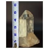 Large Natural Clear Quartz Crystal Point – High Clarity Mineral Specimen.   1 lb 10.7 oz / 758 g.