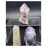 Rare Natural Grape Agate Cluster – Botryoidal Purple Chalcedony (Indonesia).   12.7 oz / 362 g.