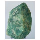 Natural Rough Amazonite Crystal Specimen – Vibrant Teal Blue-Green Feldspar.  12.5 0z / 357 g.